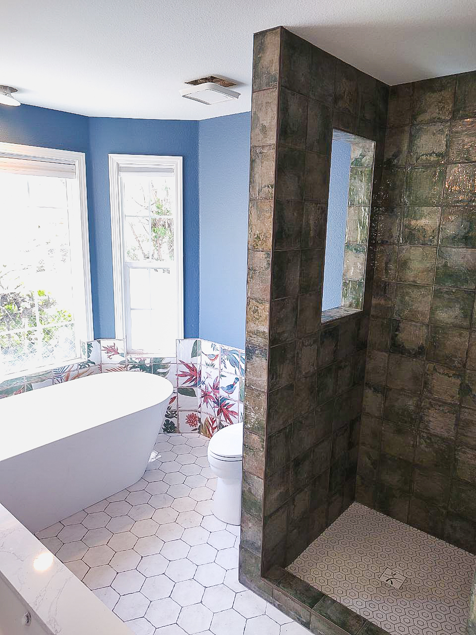 Rustic Tile Shower Design